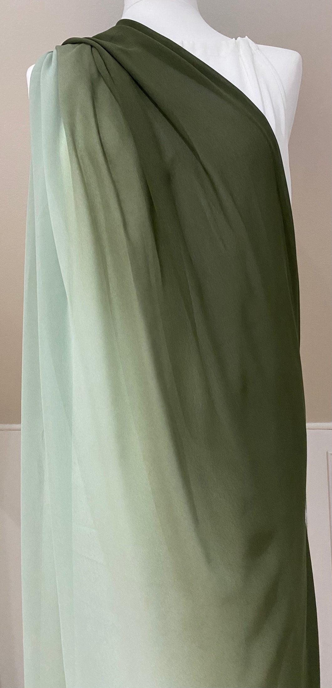 Ombre Olive Hijab