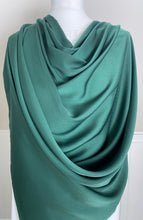 Load image into Gallery viewer, Velvet Satin Silk Hijab-Emerald Green
