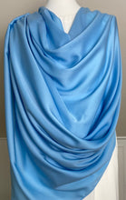 Load image into Gallery viewer, Velvet Satin Silk Hijab-Sky Blue
